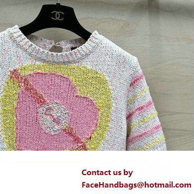 chanel Cotton  &  Mixed Fibers Pink  &  Multicolor TOP P76604 2024